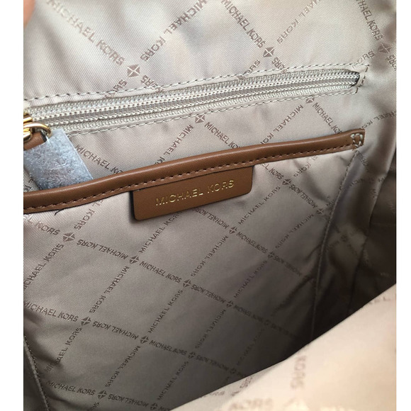 New Michael Kors Jaycee Medium Logo Zip Pocket Backpack - Picture 8 of 9